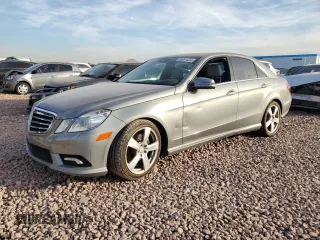 2011 Mercedes-Benz E-Class E 350 Luxury with VIN WDDHF5GBXBA429932, listed as a Copart auction lot 80981024 with 122,644 mi miles and Salvage Title. Bid and sale history available at carsss.com. Image 1.