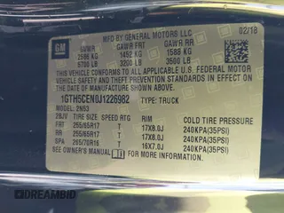 2018 GMC Canyon 2WD Elevation with VIN 1GTH5CEN0J1226982, listed as a IAAI auction lot 42493104 with 204,424 mi miles and . Bid and sale history available at DreamBid. Image 9.