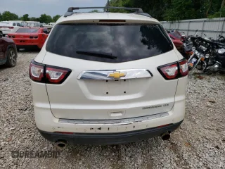 2014 Chevrolet Traverse LTZ with VIN 1GNKRJKD3EJ181480, listed as a Copart auction lot 57624754 with 138,133 mi miles and Non Repairable. Bid and sale history available at DreamBid. Image 6.