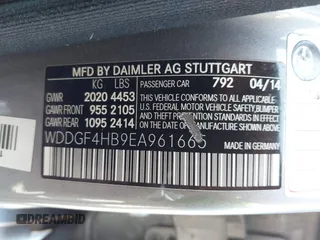 2014 Mercedes-Benz C 250 Sport with VIN WDDGF4HB9EA961665, listed as a IAAI auction lot 42055533 with 112,404 mi miles and . Bid and sale history available at DreamBid. Image 9.