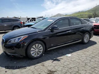 2017 Hyundai Sonata Hybrid SE with VIN KMHE24L19HA051476, listed as a Copart auction lot 47921523 with 110,826 mi miles. Bid and sale history available at carsss.com. Image 1.