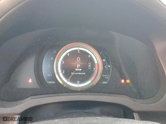 2015 Lexus IS 250 with VIN JTHBF1D26F5076633, listed as a Copart auction lot 43897255 with 97419 miles and Salvage Title. Bid and sale history available at carsss.com. Image 9.