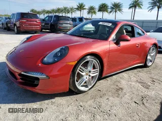 2014 Porsche 911 Carrera S with VIN WP0AB2A95ES120900, listed as a Copart auction lot 74561454 with 0 mi miles and Non Repairable. Bid and sale history available at carsss.com. Image 1.