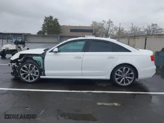 2015 Audi A6 3.0T Premium Plus with VIN WAUFGAFC8FN005114, listed as a IAAI auction lot 41808681 with 1 mi miles. Bid and sale history available at carsss.com. Image 14.