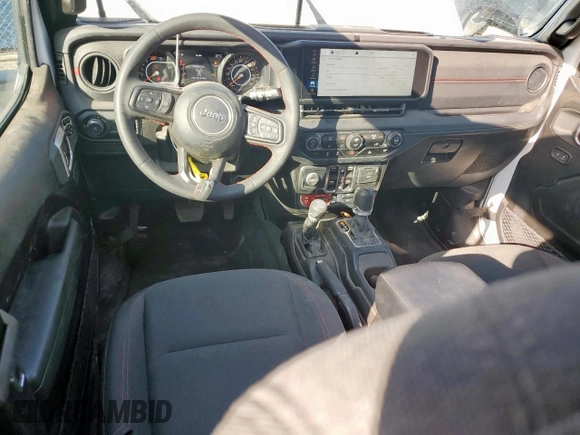 2024 Jeep Wrangler Rubicon с VIN 1C4PJXFG5RW284292, выставлен на аукционе Copart как лот 58743975 с пробегом 17 971 миль миль и Чистый • Clean title. История ставок и продаж доступна на DreamBid. Изображение 8.