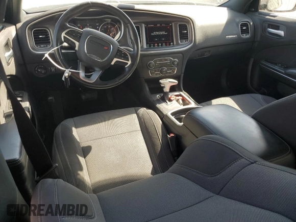 2018 Dodge Charger SXT Plus with VIN 2C3CDXHG7JH169445, listed as a Copart auction lot 53265555 with 107,024 mi miles and Salvage Title. Bid and sale history available at carsss.com. Image 8.