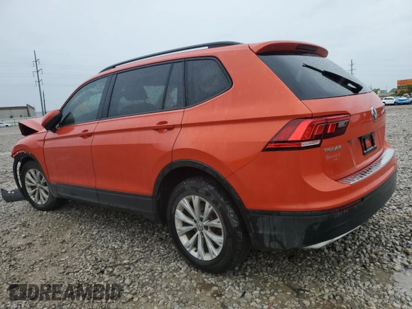 2019 Volkswagen Tiguan S with VIN 3VV0B7AX4KM004472, listed as a Copart auction lot 57987345 with Not provided miles and Salvage title. Bid and sale history available at DreamBid. Image 2.