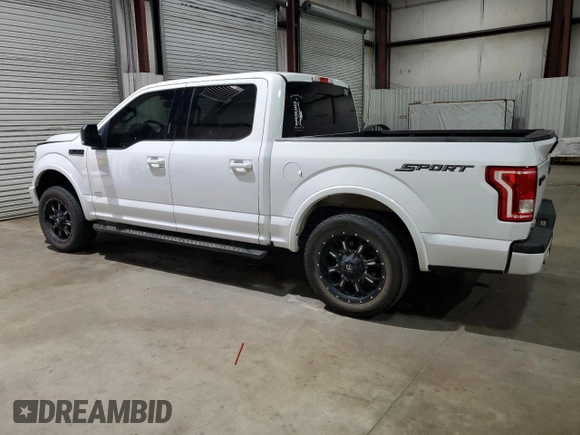 2017 Ford F-150 XL with VIN 1FTEW1CP8HKC03320, listed as a Copart auction lot 44320755 with 134,569 mi miles and Salvage Title. Bid and sale history available at carsss.com. Image 2.