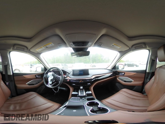 2023 Acura MDX Technology with VIN 5J8YE1H46PL039316, listed as a IAAI auction lot 42031513 with 20,743 mi miles and . Bid and sale history available at DreamBid. Image 19.