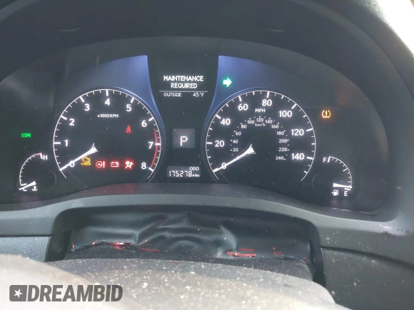 2014 Lexus RX 350 with VIN 2T2BK1BA5EC244606, listed as a IAAI auction lot 41463522 with 175,278 mi miles and . Bid and sale history available at DreamBid. Image 7.
