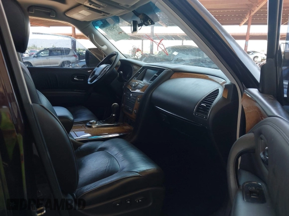 2012 Infiniti QX56 7-passenger with VIN JN8AZ2NE8C9020897, listed as a IAAI auction lot 42453571 with 173,145 mi miles and . Bid and sale history available at DreamBid. Image 5.