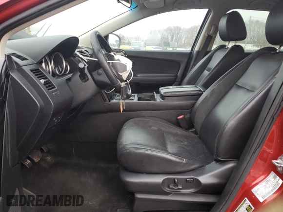 2014 Mazda CX-9 Touring with VIN JM3TB3CA7E0433875, listed as a Copart auction lot 84949564 with 156,988 mi miles and Non Repairable. Bid and sale history available at DreamBid. Image 7.