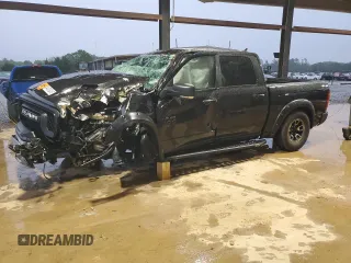 2017 Ram 1500 Rebel z VIN 1C6RR7YT5HS591244, wystawiony jako Copart lot #54076245 z przebiegiem Nie podano mil oraz Szkoda całkowita • Salvage title. Historia ofert i sprzedaży dostępna na DreamBid. Obrazek 1.