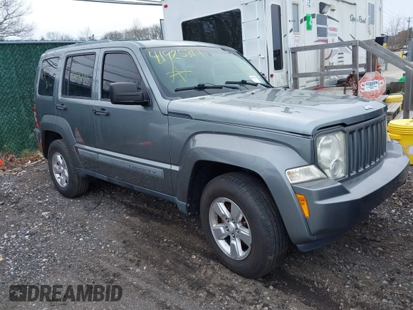 2012 Jeep Liberty Sport with VIN 1C4PJMAKXCW109649, listed as a IAAI auction lot 41925814 with Not Provided miles and . Bid and sale history available at carsss.com. Image 1.