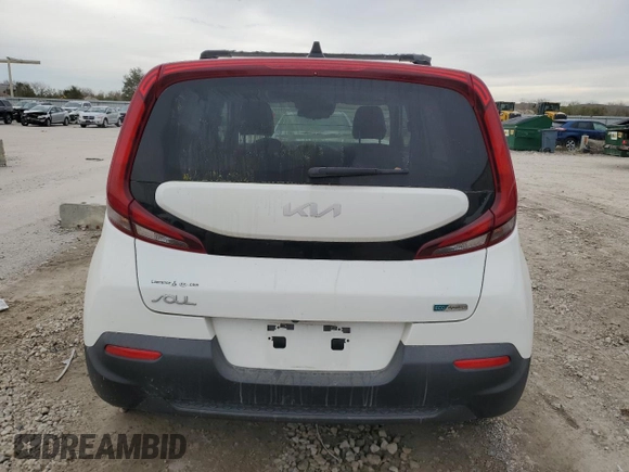 2022 Kia Soul EX with VIN KNDJ33AU5N7165958, listed as a Copart auction lot 79633714 with 24,582 mi miles and Salvage Title. Bid and sale history available at carsss.com. Image 6.