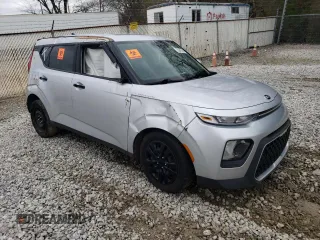 2020 Kia Soul LX with VIN KNDJ23AU0L7097259, listed as a Copart auction lot 53649355 with 96,485 mi miles and Salvage Title. Bid and sale history available at carsss.com. Image 4.