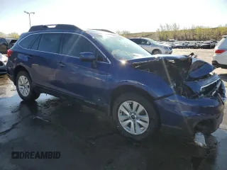 2017 Subaru Outback Premium with VIN 4S4BSACC8H3438933, listed as a Copart auction lot 54973275 with 60,496 mi miles and Salvage Title. Bid and sale history available at DreamBid. Image 4.