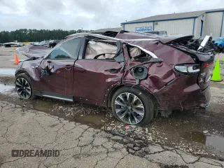 2024 Mazda CX-90 Premium with VIN JM3KKDHAXR1107854, listed as a Copart auction lot 60714955 with 7,802 mi miles and Salvage title. Bid and sale history available at DreamBid. Image 2.