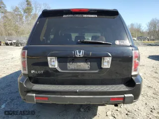2007 Honda Pilot EX-L with VIN 5FNYF28677B023194, listed as a Copart auction lot 48695415 with 234,437 mi miles and Clean Title. Bid and sale history available at carsss.com. Image 6.