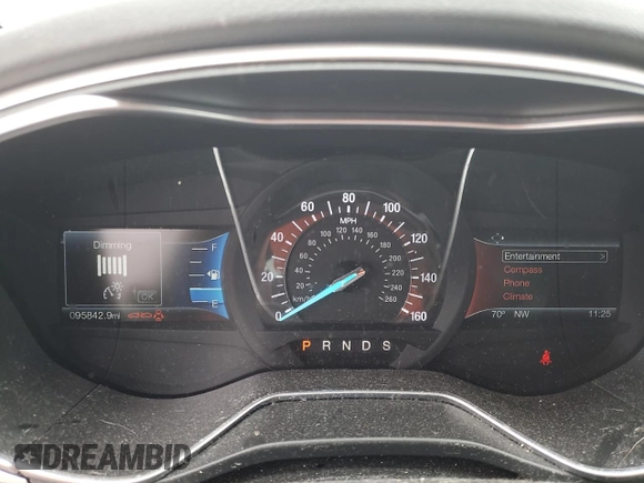 2016 Ford Fusion SE с VIN 3FA6P0H70GR314724, выставлен на аукционе Copart как лот 56130185 с пробегом 95 842 миль миль и Списание • Salvage title. История ставок и продаж доступна на DreamBid. Изображение 9.
