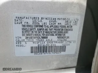 2013 Nissan Sentra SR with VIN 3N1AB7APXDL789059, listed as a Copart auction lot 52145365 with 94,778 mi miles and Clean Title. Bid and sale history available at carsss.com. Image 12.