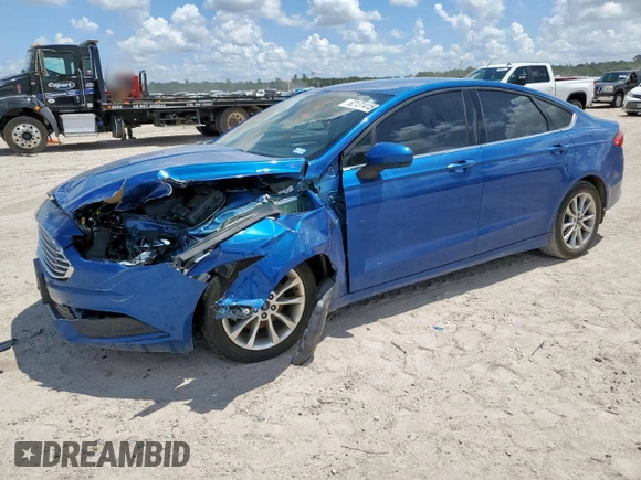 2017 Ford Fusion SE with VIN 3FA6P0H70HR110622, listed as a Copart auction lot 62131415 with 85,233 mi miles and Salvage title. Bid and sale history available at DreamBid. Image 1.