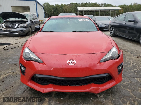 2018 Toyota 86 GT with VIN JF1ZNAE15J8700315, listed as a Copart auction lot 77137374 with 0 mi miles and Salvage Title. Bid and sale history available at carsss.com. Image 5.