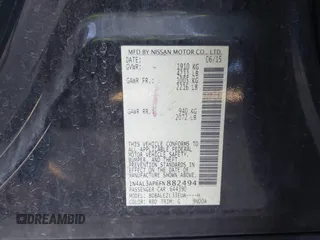 2015 Nissan Altima S with VIN 1N4AL3AP6FN882494, listed as a IAAI auction lot 41395475 with 138,974 mi miles and . Bid and sale history available at carsss.com. Image 9.