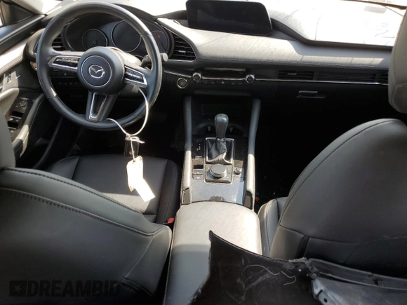 2021 Mazda 3 2.5 Turbo with VIN JM1BPBAY1M1311585, listed as a Copart auction lot 71673614 with 12,452 mi miles and Salvage Title. Bid and sale history available at DreamBid. Image 8.