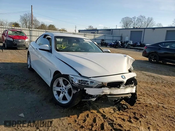 2014 BMW 4 Series 428i with VIN WBA3V5C59EP747708, listed as a Copart auction lot 44748935 with Not provided miles and Salvage title. Bid and sale history available at DreamBid. Image 11.