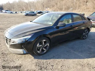2021 Hyundai Elantra SEL with VIN 5NPLN4AG7MH035533, listed as a Copart auction lot 89397135 with 61,715 mi miles and Salvage Title. Bid and sale history available at carsss.com. Image 1.