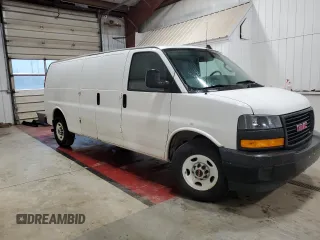 2020 GMC Savana Cargo with VIN 1GTW7BFP4L1263712, listed as a Copart auction lot 55313515 with 160,260 mi miles and Clean Title. Bid and sale history available at carsss.com. Image 4.