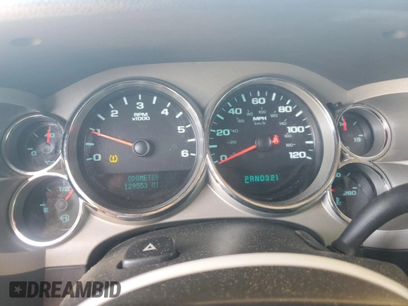 2008 Chevrolet Silverado 1500 with VIN 1GCFK19Y48Z122127, listed as a Copart auction lot 48429325 with 129,553 mi miles and Salvage Title. Bid and sale history available at DreamBid. Image 9.