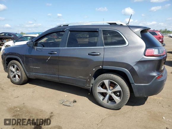 2019 Jeep Cherokee Limited с VIN 1C4PJMDN8KD212200, выставлен на аукционе Copart как лот 59938735 с пробегом 94 699 миль миль и Чистый • Clean title. История ставок и продаж доступна на DreamBid. Изображение 2.