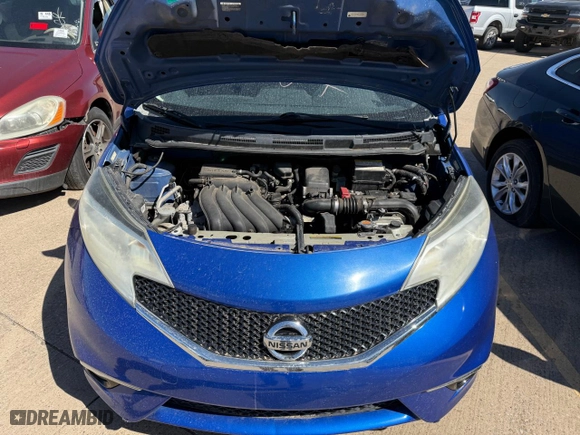 2015 Nissan Versa Note SV with VIN 3N1CE2CP8FL446222, listed as a Copart auction lot 48560135 with 99,641 mi miles and Clean Title. Bid and sale history available at carsss.com. Image 7.