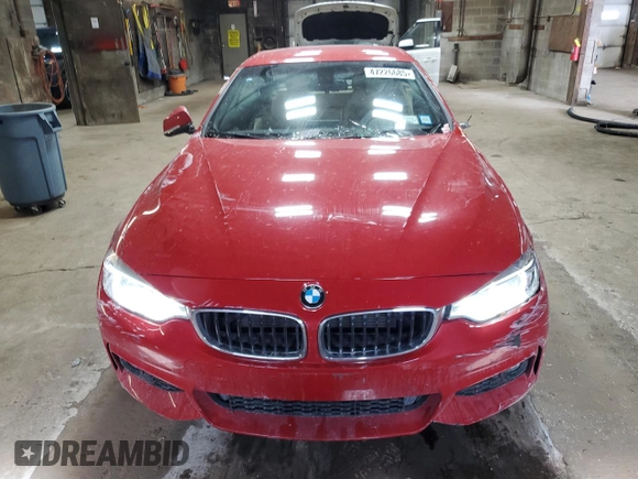 2017 BMW 4 Series 430i z VIN WBA4U7C50H5D43282, wystawiony jako Copart lot #47226685 z przebiegiem 30 973 mil mil oraz Szkoda całkowita • Salvage title. Historia ofert i sprzedaży dostępna na DreamBid. Obrazek 5.
