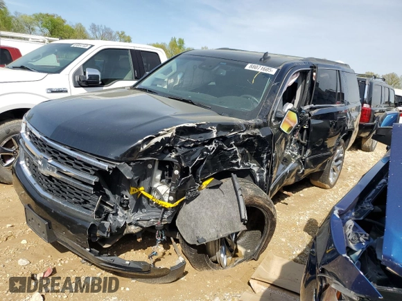 2017 Chevrolet Tahoe LT with VIN 1GNSKBKC5HR395927, listed as a Copart auction lot 88071605 with 119,761 mi miles and Salvage Title. Bid and sale history available at DreamBid. Image 1.