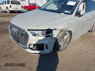 2023 Audi Q7 Premium with VIN WA1ACBF72PD021053, listed as a IAAI auction lot 41387794 with 11,462 mi miles and . Bid and sale history available at DreamBid. Image 6.