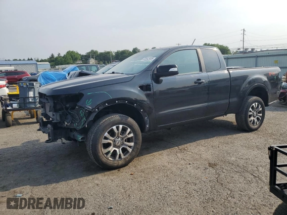 2021 Ford Ranger XL with VIN 1FTER1FH4MLD40755, listed as a Copart auction lot 60442935 with 52,864 mi miles and Salvage title. Bid and sale history available at DreamBid. Image 1.
