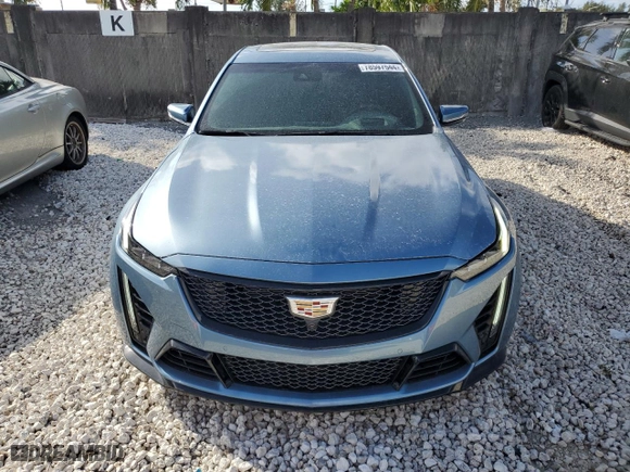 2023 Cadillac CT5-V Blackwing with VIN 1G6DY5R68P0810780, listed as a Copart auction lot 78597544 with NaN miles and Salvage Title. Bid and sale history available at carsss.com. Image 5.