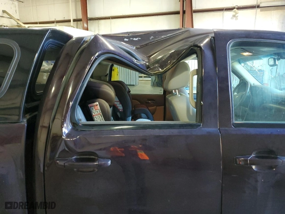 2008 Chevrolet Silverado 1500 LTZ with VIN 2GCEK13YX81146428, listed as a Copart auction lot 81629714 with 165,057 mi miles and Salvage Title. Bid and sale history available at carsss.com. Image 10.