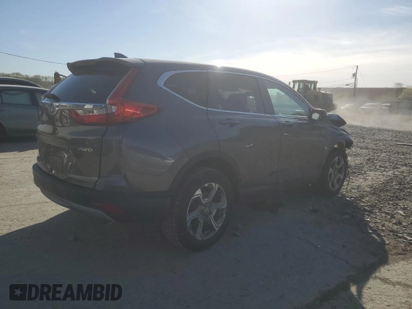 2019 Honda CR-V EX with VIN 2HKRW2H51KH626714, listed as a Copart auction lot 54062155 with 72,921 mi miles and Salvage Title. Bid and sale history available at carsss.com. Image 3.