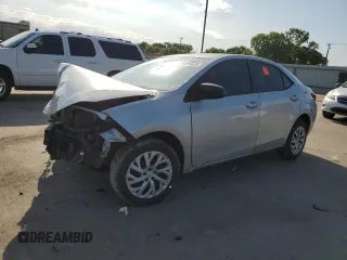 2019 Toyota Corolla L с VIN 5YFBURHE5KP894779, выставлен на аукционе Copart как лот 55596825 с пробегом 99 893 миль миль и Списание • Salvage title. История ставок и продаж доступна на DreamBid. Изображение 1.
