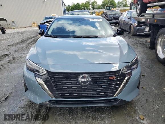 2024 Nissan Sentra SR with VIN 3N1AB8DVXRY329815, listed as a Copart auction lot 56524915 with 18,428 mi miles and Salvage title. Bid and sale history available at DreamBid. Image 5.
