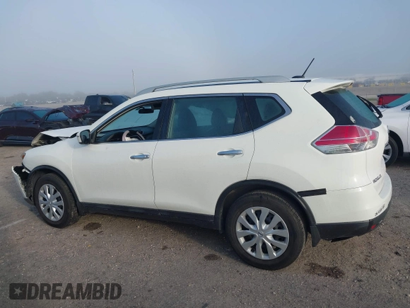 2016 Nissan Rogue SL with VIN 5N1AT2MT4GC771805, listed as a IAAI auction lot 41486830 with 117,381 mi miles. Bid and sale history available at carsss.com. Image 14.