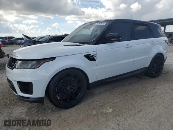 2020 Land Rover Range Rover Sport SE with VIN SALWG2SU9LA882777, listed as a Copart auction lot 61793525 with 80,607 mi miles and Clean title. Bid and sale history available at DreamBid. Image 1.