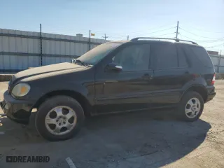 2003 Mercedes-Benz M-Class 3.7L with VIN 4JGAB57E73A425089, listed as a Copart auction lot 69558274 with 188,468 mi miles and Salvage Title. Bid and sale history available at carsss.com. Image 1.