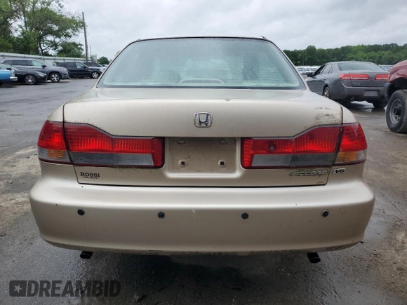 2002 Honda Accord EX z VIN 1HGCG16502A054396, wystawiony jako Copart lot #57170895 z przebiegiem 62 744 mil mil oraz Szkoda całkowita • Salvage title. Historia ofert i sprzedaży dostępna na DreamBid. Obrazek 6.