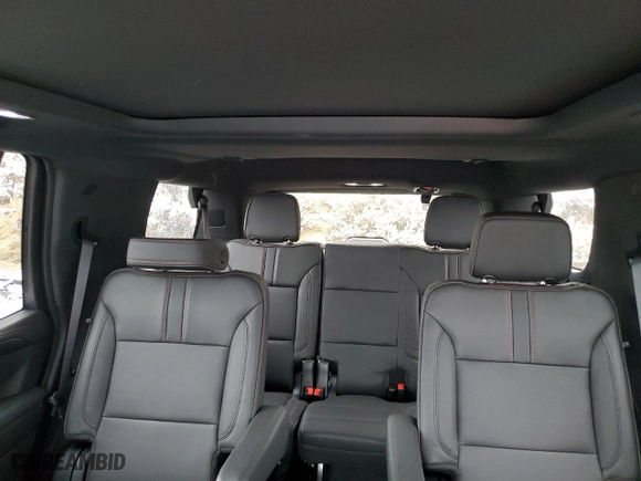2023 Chevrolet Tahoe RST with VIN 1GNSKRKD1PR483504, listed as a Copart auction lot 80338504 with 15,090 mi miles and Salvage Title. Bid and sale history available at carsss.com. Image 10.