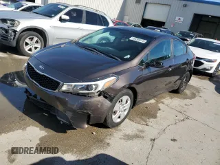 2017 Kia Forte S with VIN 3KPFL4A74HE127454, listed as a Copart auction lot 49286075 with 178,211 mi miles and Salvage Title. Bid and sale history available at DreamBid. Image 1.